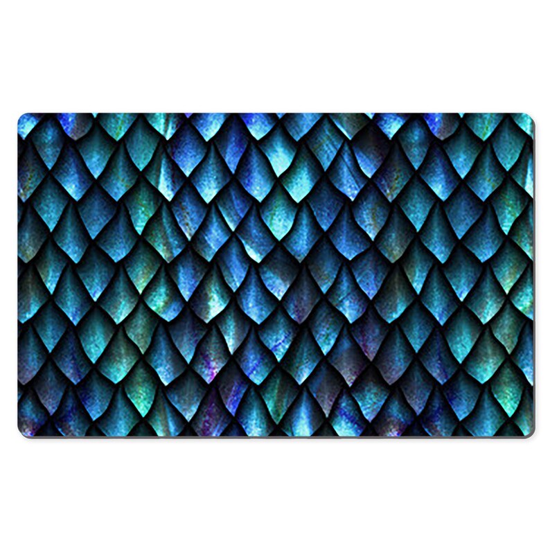 Dragon scales mermaid scales large desk mat gaming mouse pad, Custom mouse pad personalized mouse pad sublimation design unique desk mat bild 2
