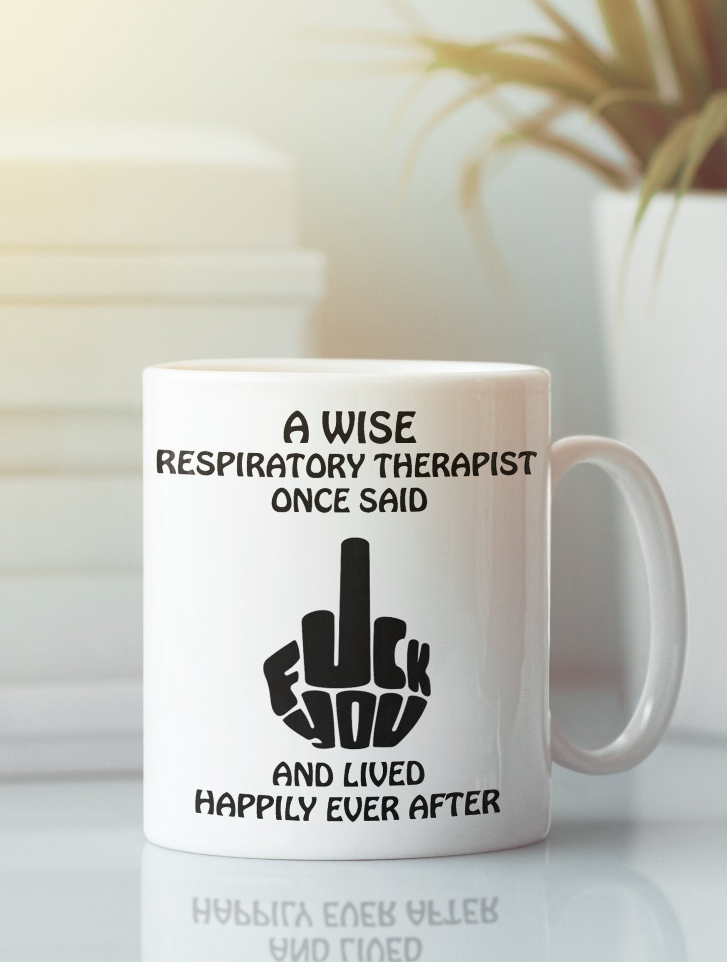Best Respitory Coffee Cup for Women or Men Who Work Hard Work Harder Mug Respiratory Therapist Gifts 