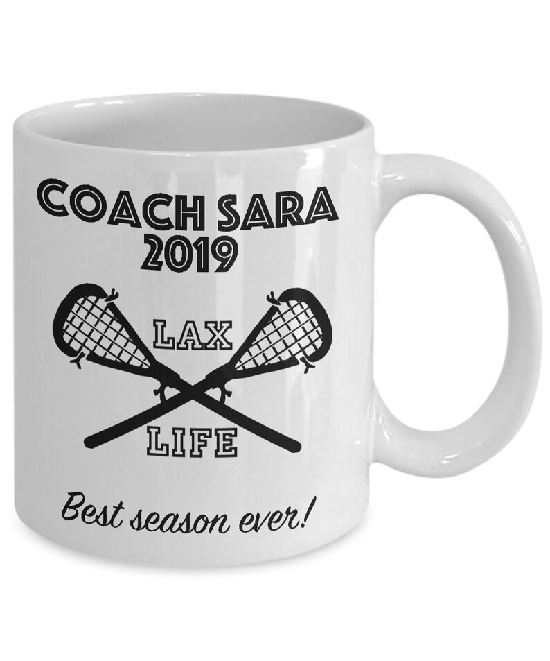 Lacrosse Mom Coach Gift Sports Gifts Customizable Mug Etsy UK
