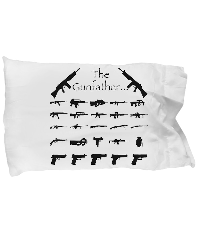 USMC pillowcase gifts for hunters Gunfather PILLOW COVERS deployment gift Air force military gifts boyfriend gift funny