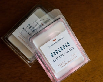 Grounded - cozy scented hand poured small batch soy and coconut wax melt