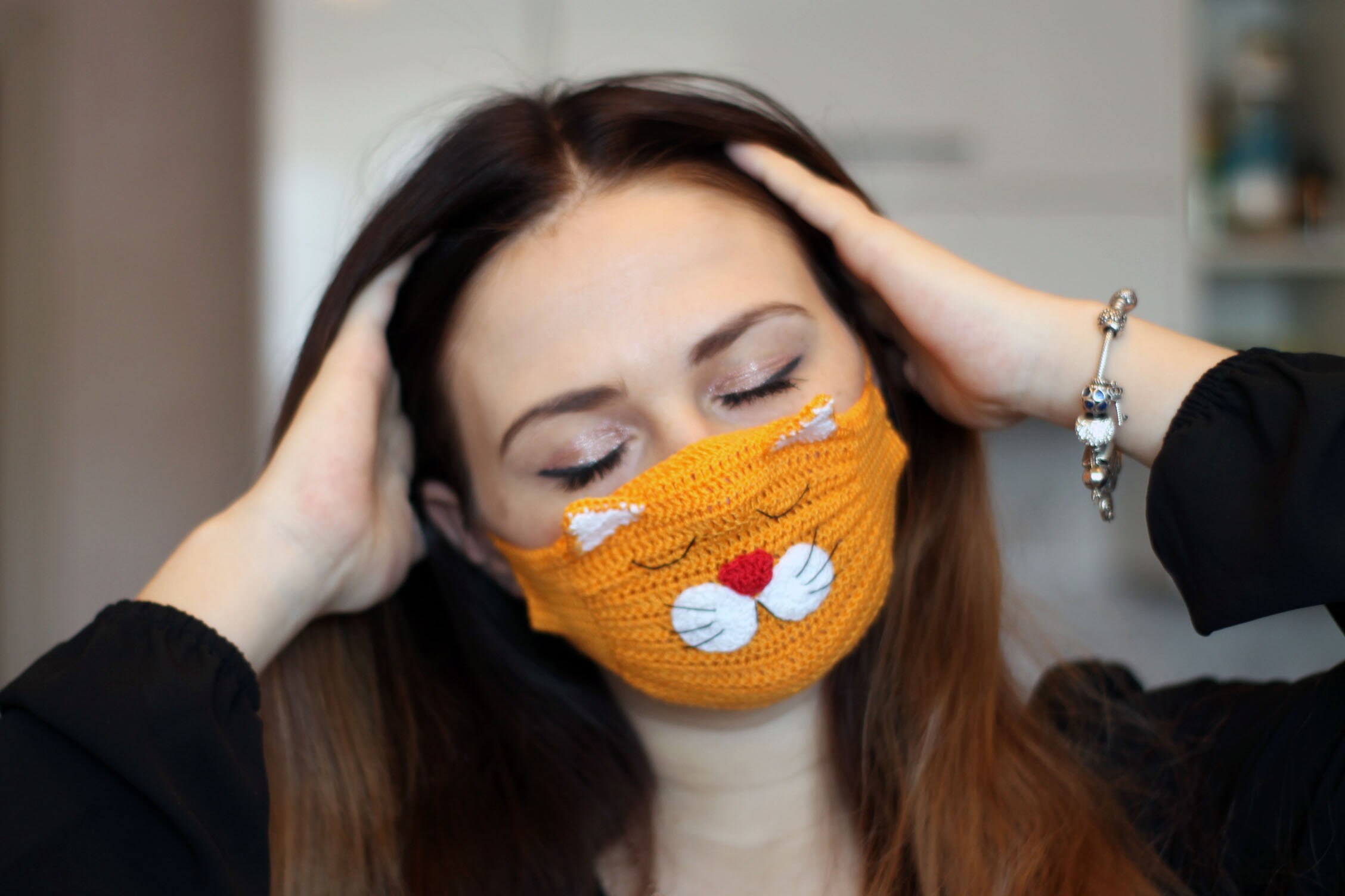 Easy Crochet Face Mask PATTERN PDF Face Mask and Dust Rave Etsy