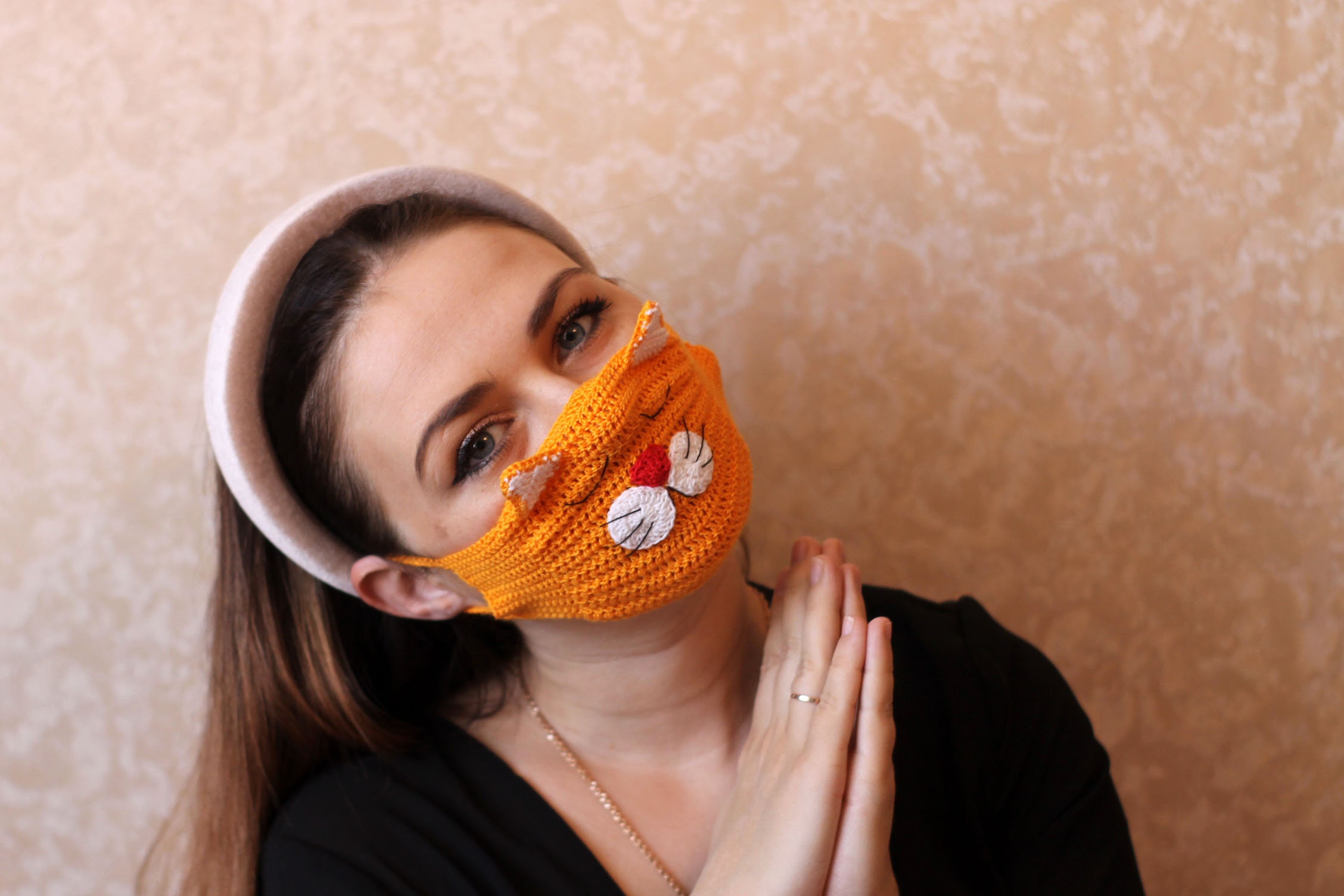 Easy Crochet Face Mask PATTERN PDF Face Mask and Dust Rave Etsy