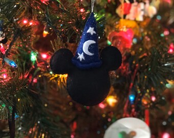 Apprentice Mickey Head Ornament