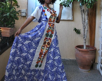 colorful caftans