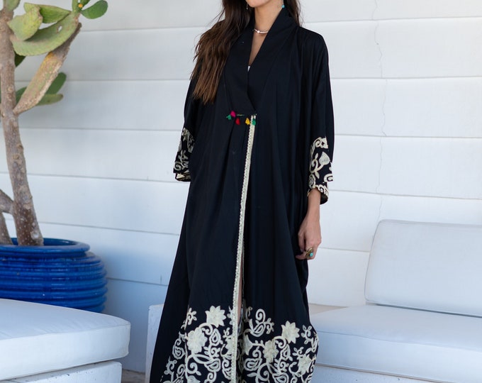 Black Kaftan Crotchet