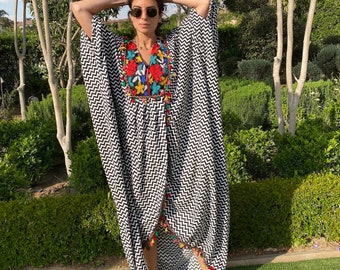 women's cotton caftans