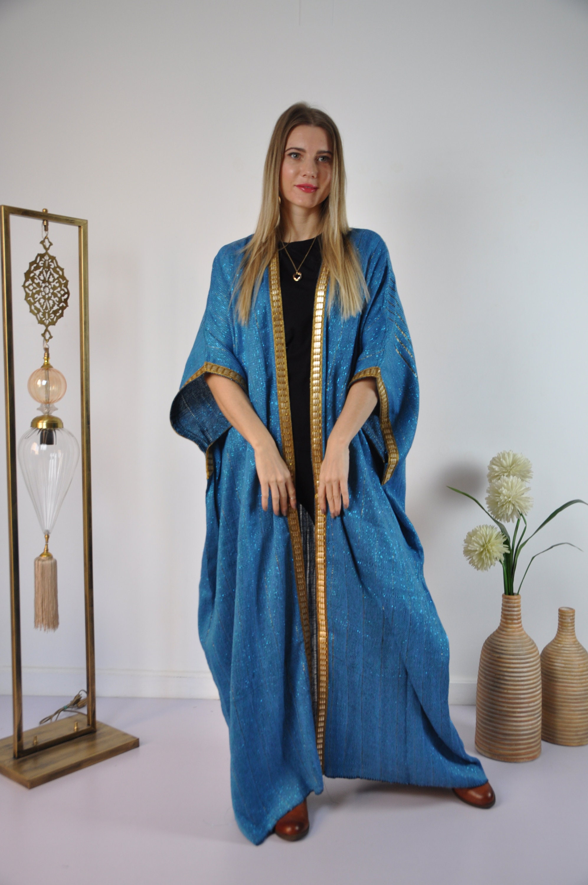 Vintage Wool Abaya Stunning Embroidered Abaya Hand loomed | Etsy