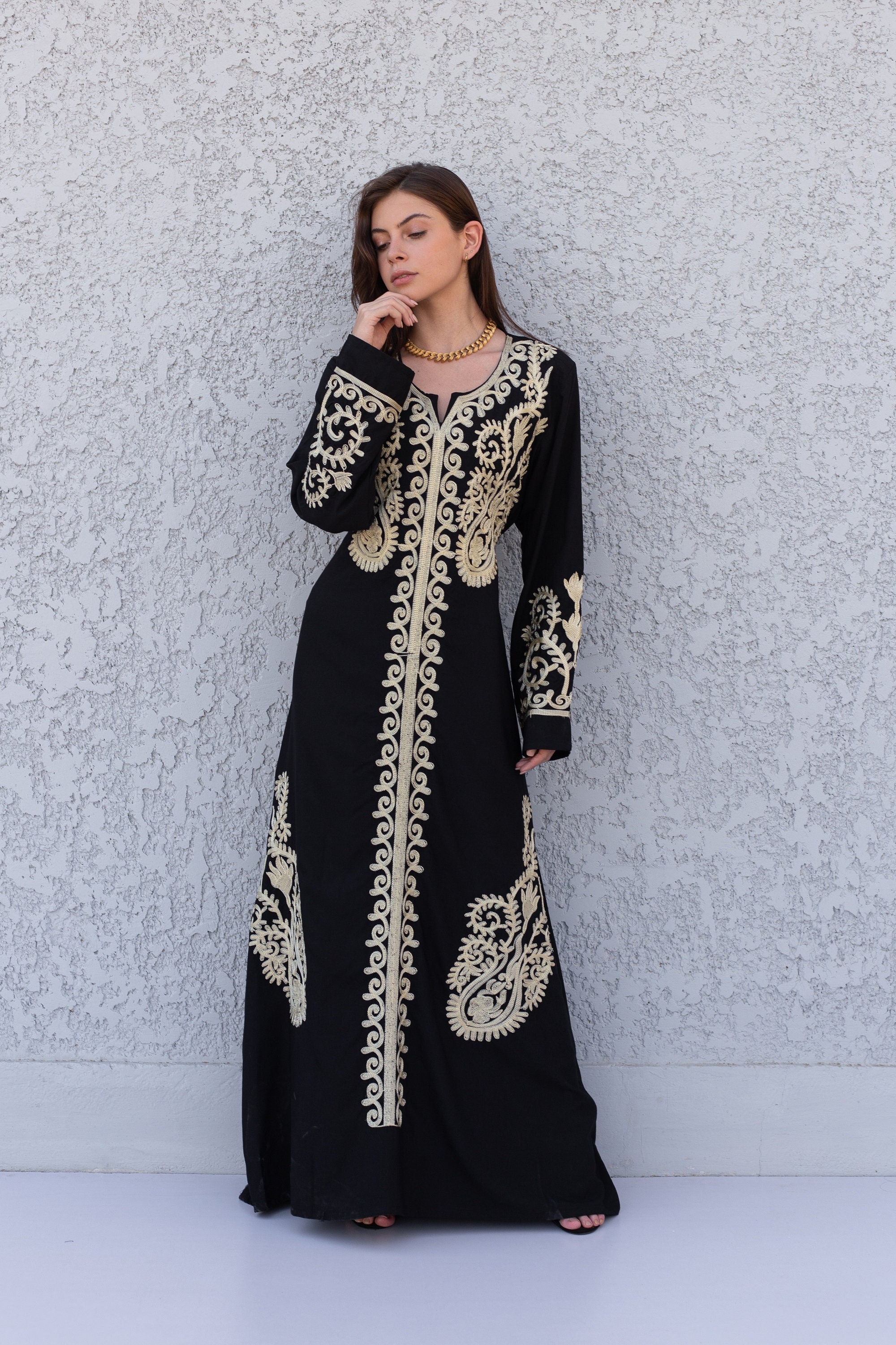 Vintage Middle Eastern Dress - Etsy
