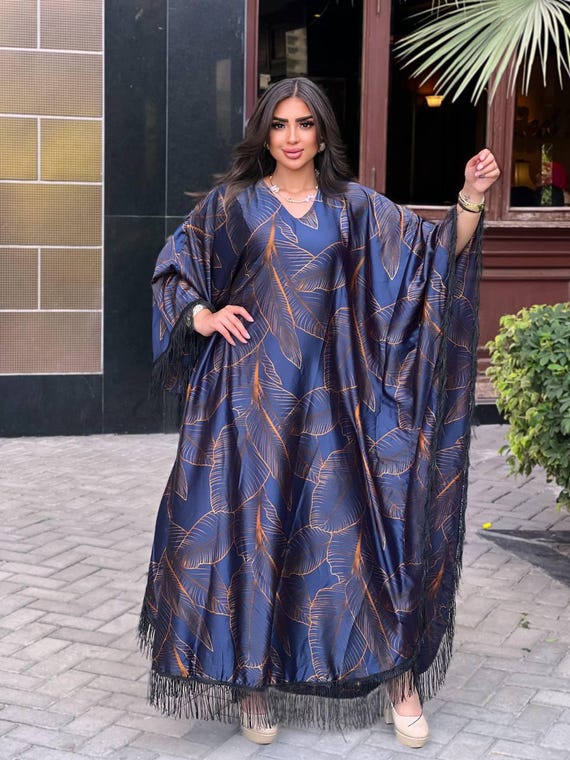 green emerald velvet dress Sakkas Jenni Women's Mid Length Boho Caftan Kaftan Dress Cover up Flow main image 1