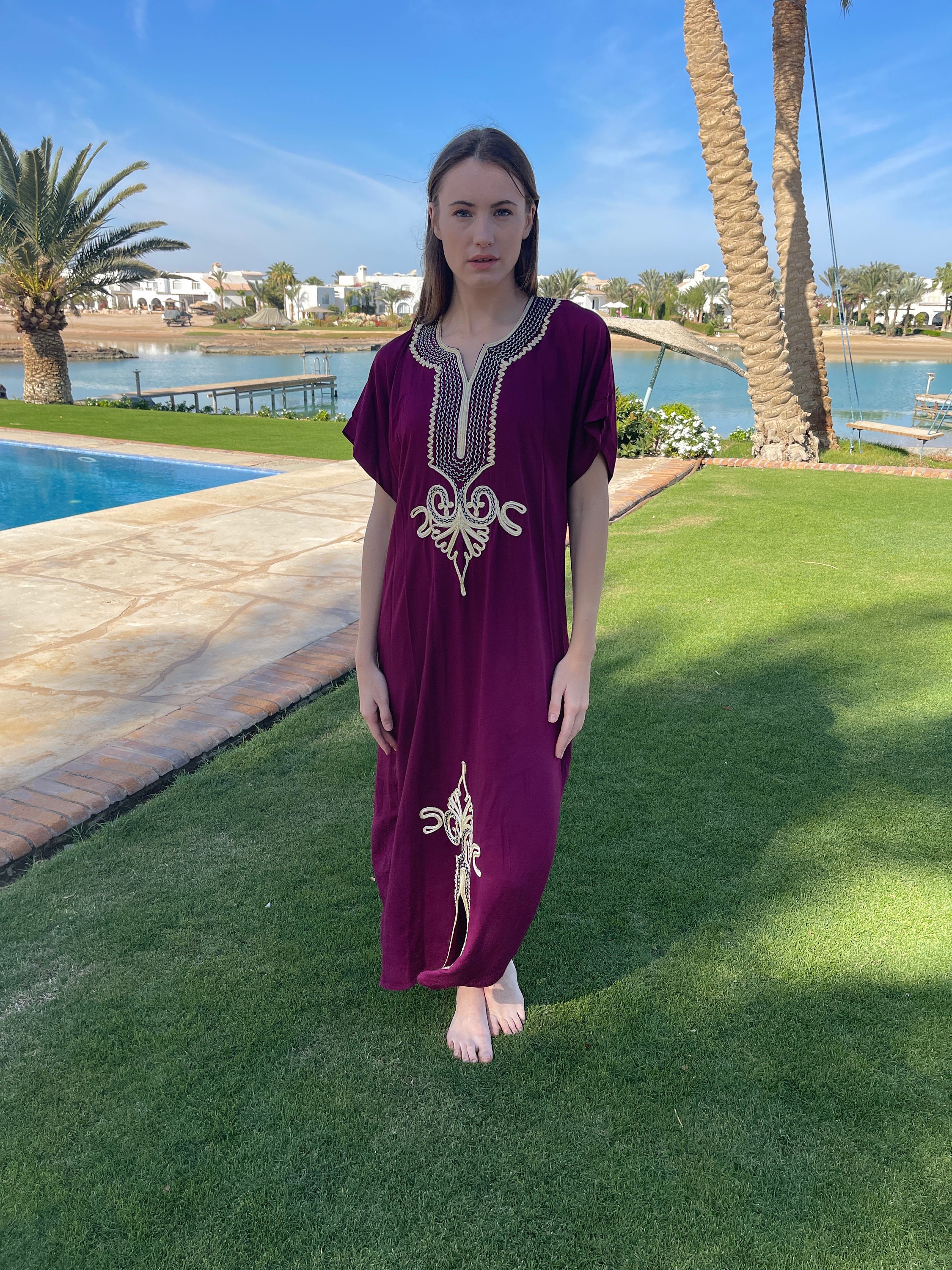 bohemian house dress