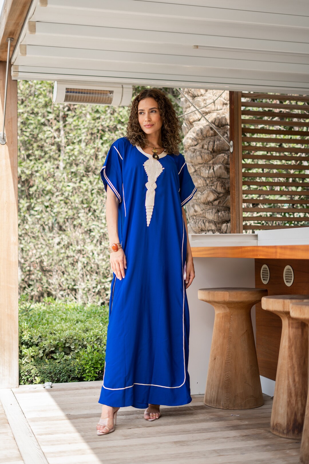 EVOLETTE ROYAL BLUE KAFTAN