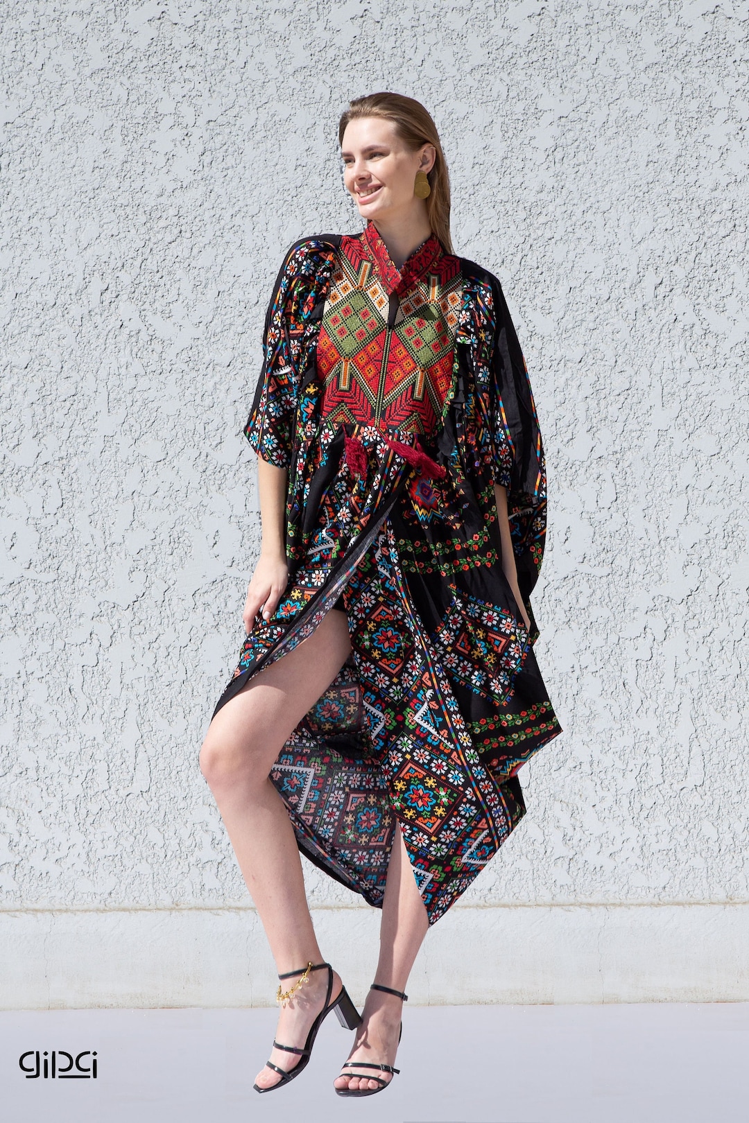 Open Knit Caftan main image 0