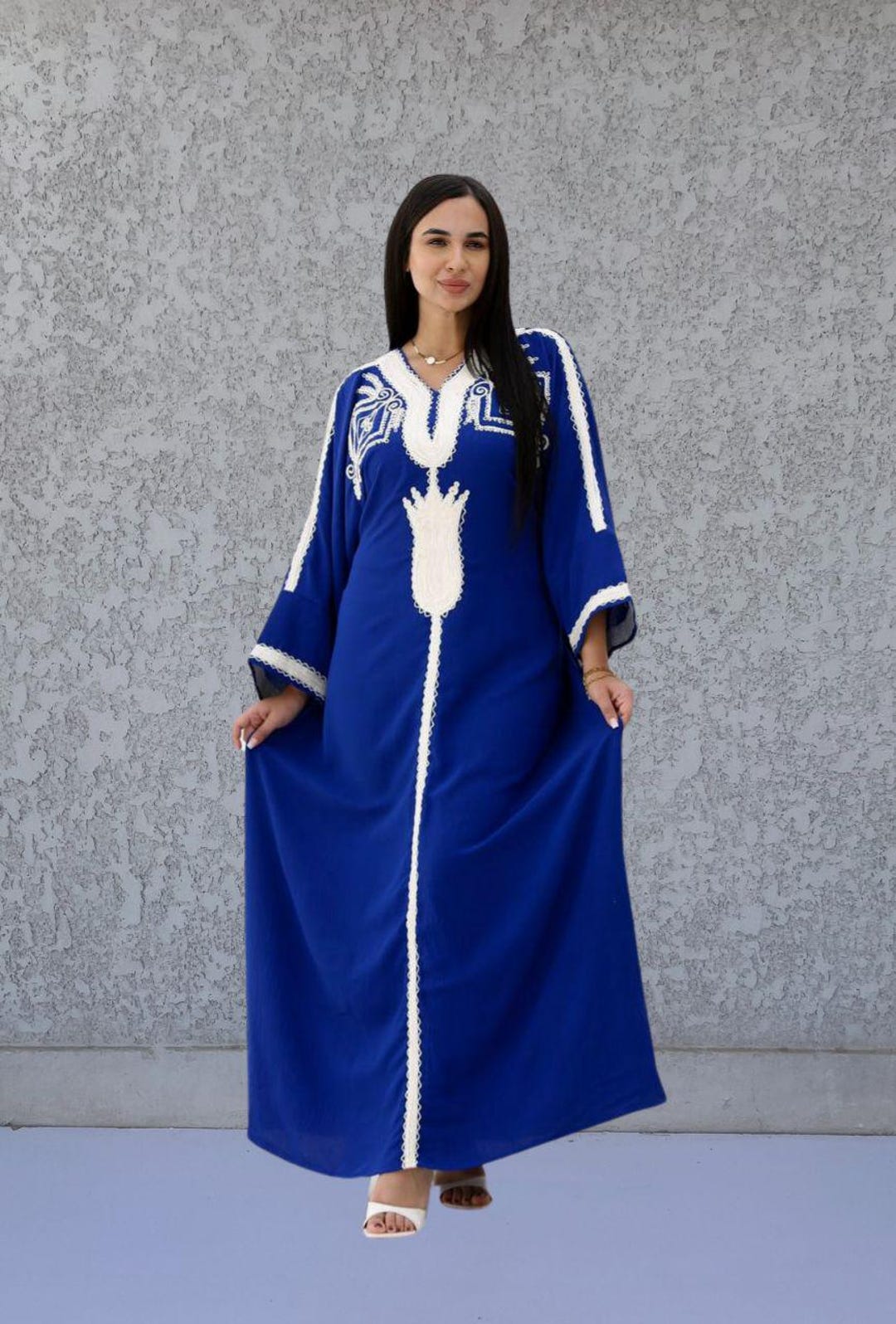 Caftan Sahar Oxfordblue