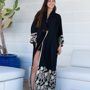 Free Size Retro Made in Jamaica Kaftan Slit Sleeve main image 1