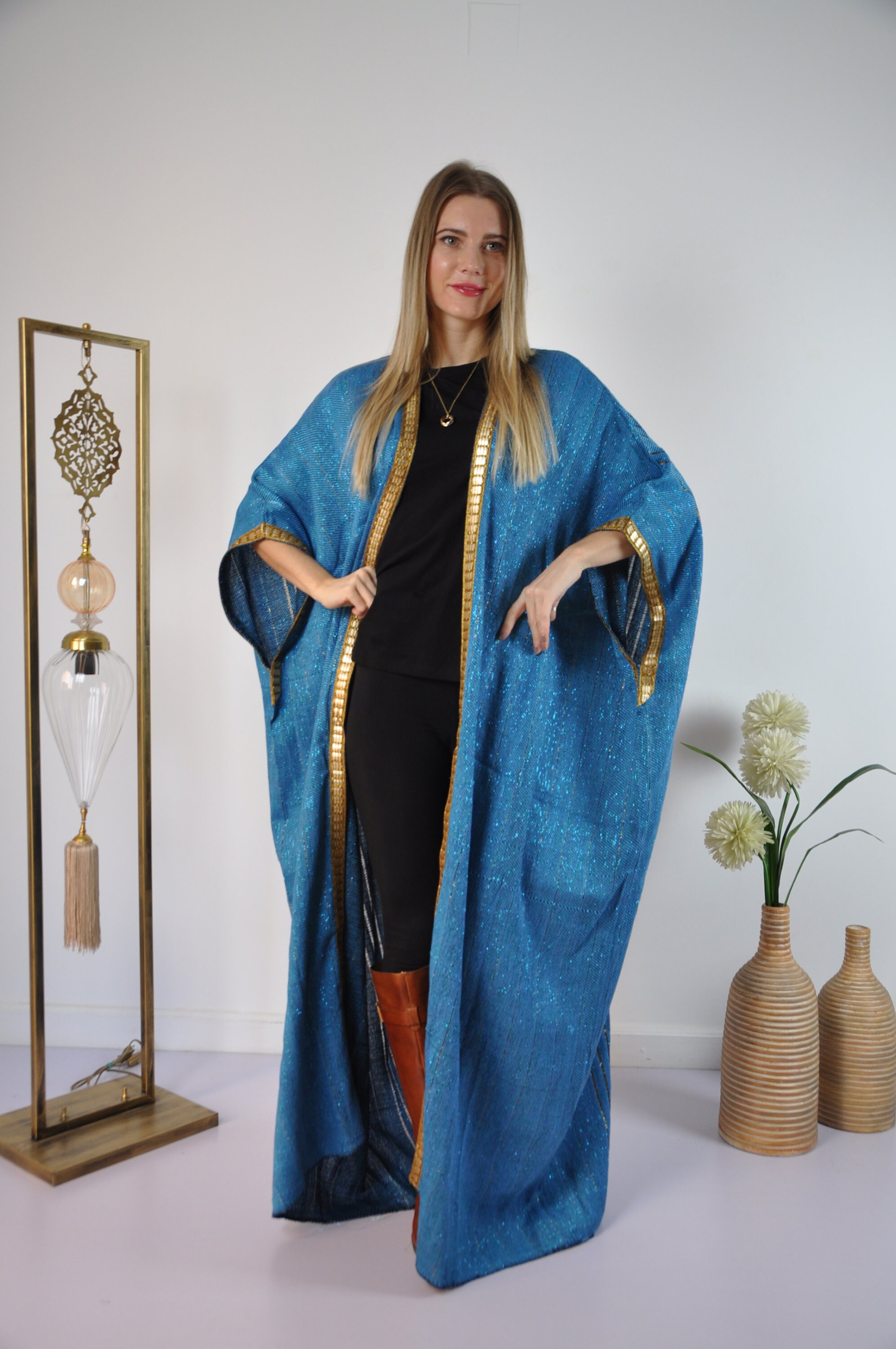 Vintage Wool Abaya Stunning Embroidered Abaya Hand loomed | Etsy
