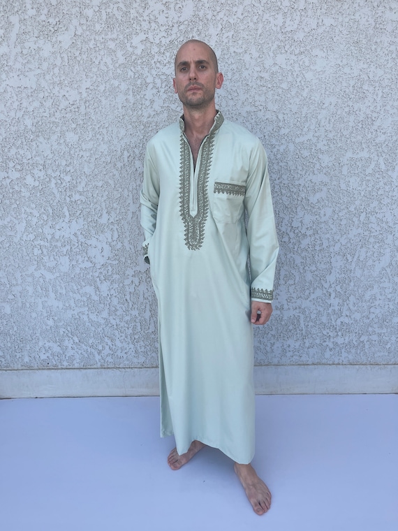 Caftano elegante uomo clearance