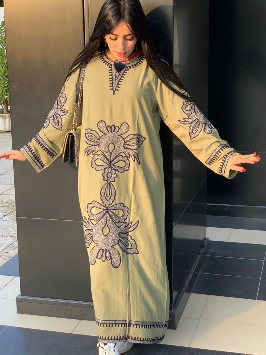 Caftan For Baby Girl For Summer Season In Beautiful Design