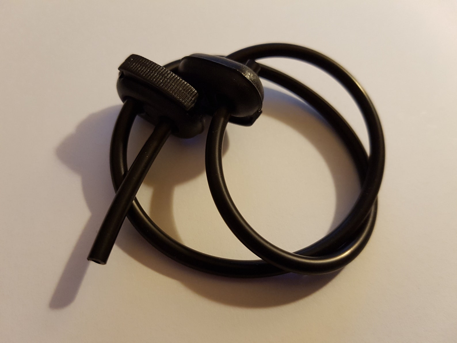 A Pair of Conductive Rubber Loop Electrodes 4mm Tubetens, Estim for 2mm