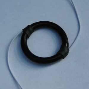 Estim Tens Conductive Rubber - bi-pole Ring electrode Many Sizes Available
