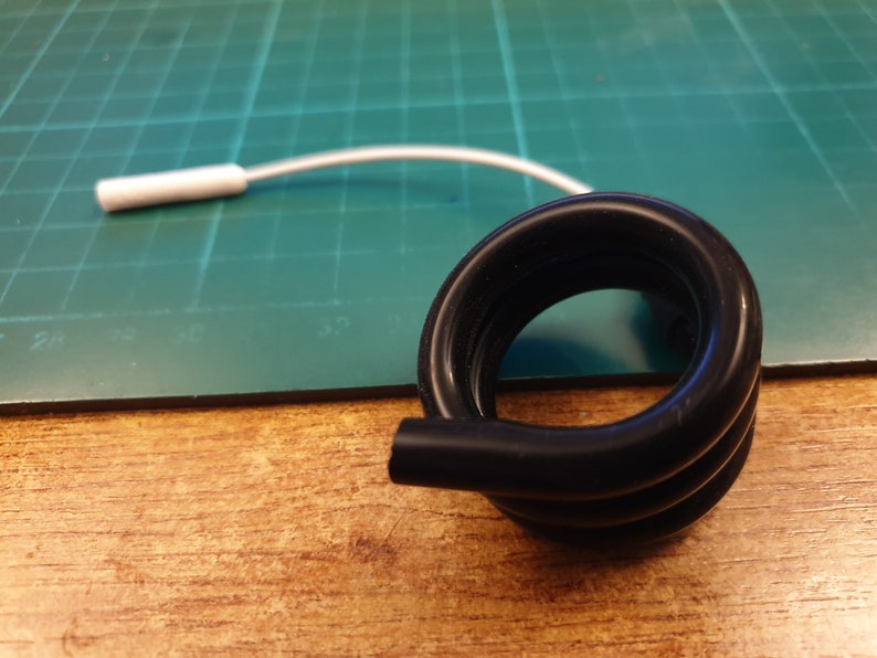 Estim Tens Conductive rubber Ring Electrodes 2 Loops Etsy