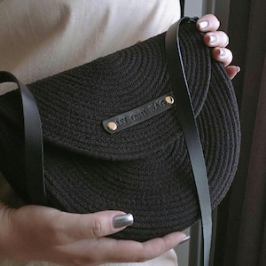 Natural Cotton Rope Bag, Summer/Spring bag, Cord Bag