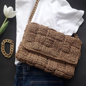 Raffia bag, summer bag