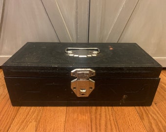 Vintage Style Wooden /'Le Coq/' Decoupage Kitchen Garden Storage Box