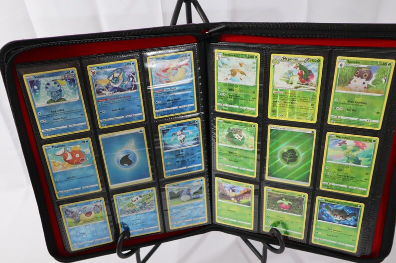 Eeveelution Pokemon Binder Customized With Pokemon Cards Etsy UK
