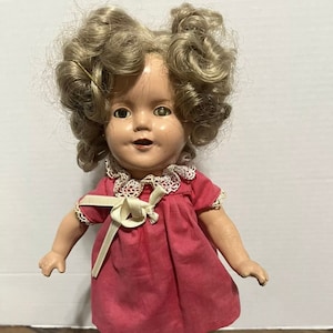 Shirley Temple Composition 13” Doll