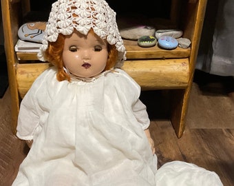 Vintage 21” Horsman Composition Doll