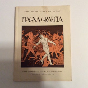 The Dead Cities Of ITALY Magna Graecia Souvenir Book