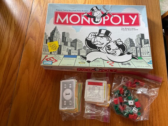 2003 Parker Brothers Monopoly Game - Etsy