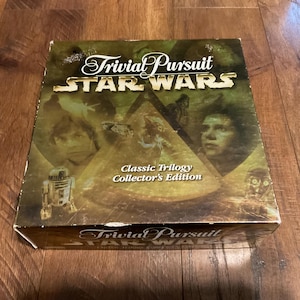 1997 Trivial Pursuit Star Wars Classic Trilogy Collector’s Edition #2- COMPLETE