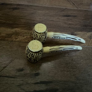 Vintage New Mexico Pipe Salt & Pepper Shaker