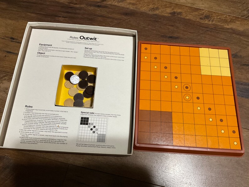 1978 Parker Brothers Outwit Game- COMPLETE - Etsy