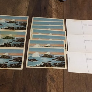 Lot of 13 C.T. Water Scenes #S-340 Post Cards- Unposted
