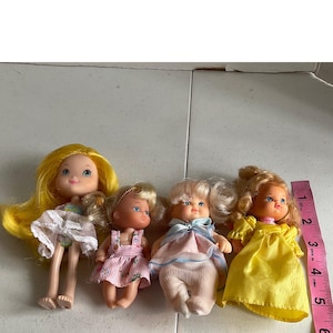 Vintage Mini Doll Lot of 4