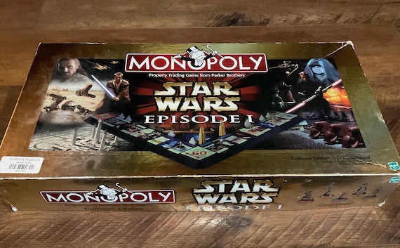 1999 Hasbro Parker Brothers Star Wars Episode I Collector Edition