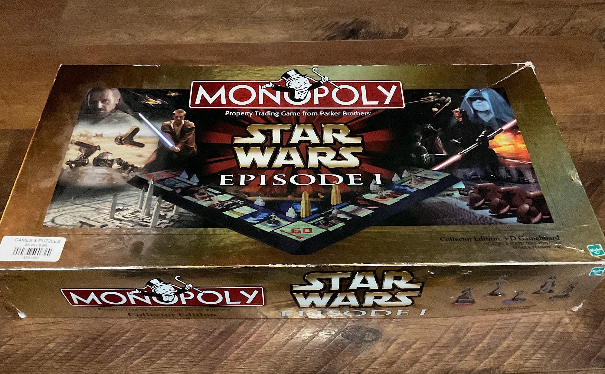 1999 Hasbro Parker Brothers Star Wars Episode I Collector Edition