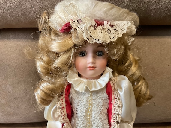 t100 king state doll ドール Vintage King State the Doll Crafter Porcelain Doll - 11” - Etsy