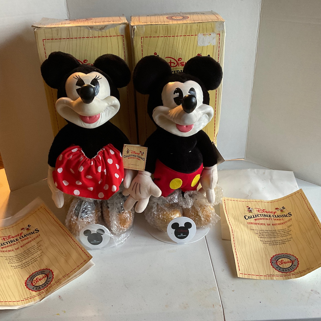 ぬいぐるみ Old Mickey mouth music box doll Vintage Gund MICKEY & CO. Plush MICKEY MOUSE 1990's In