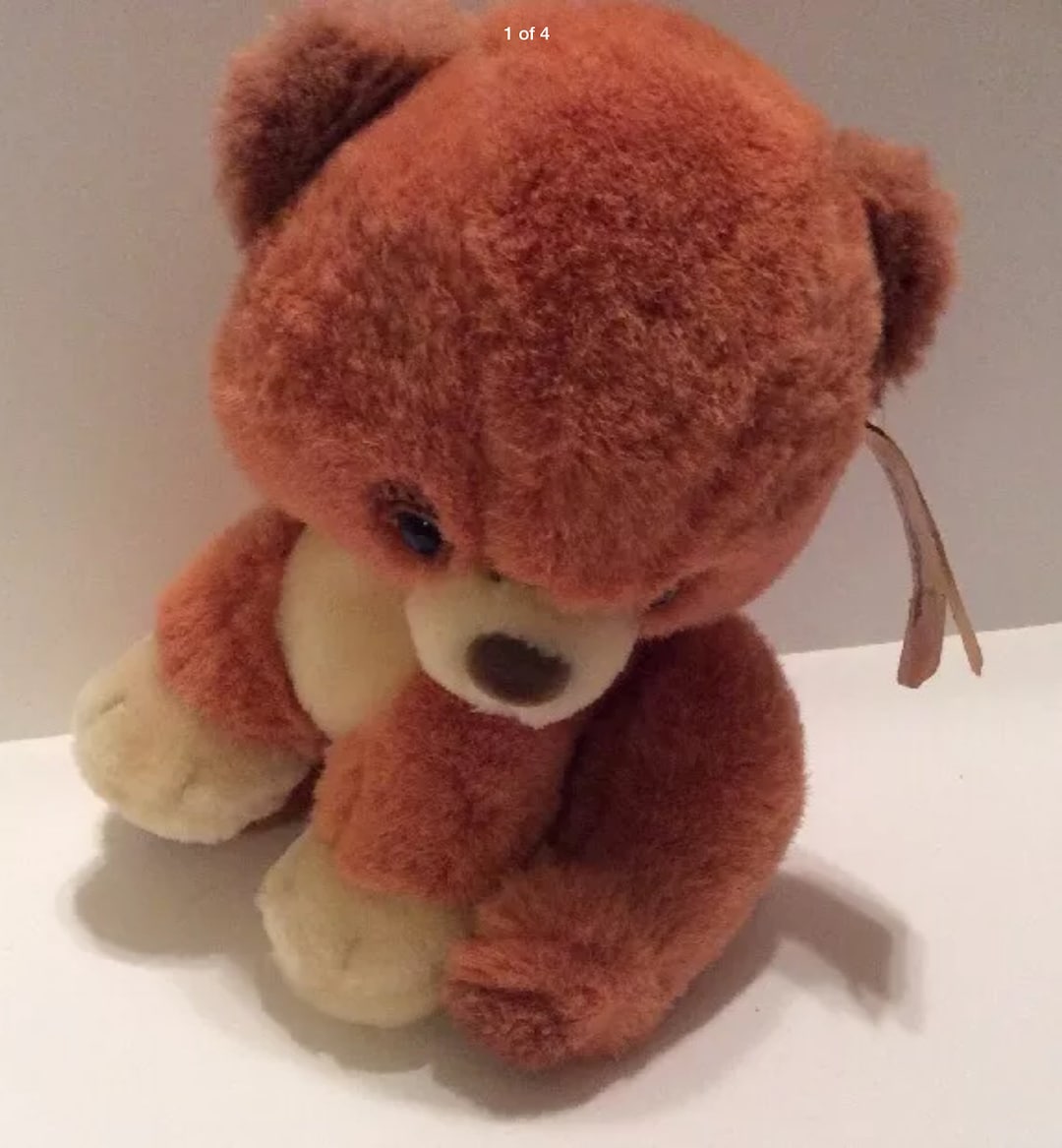 Vintage Mattel 1983 Emotions Bucky Bear Plush Stuffed With Tag - Etsy