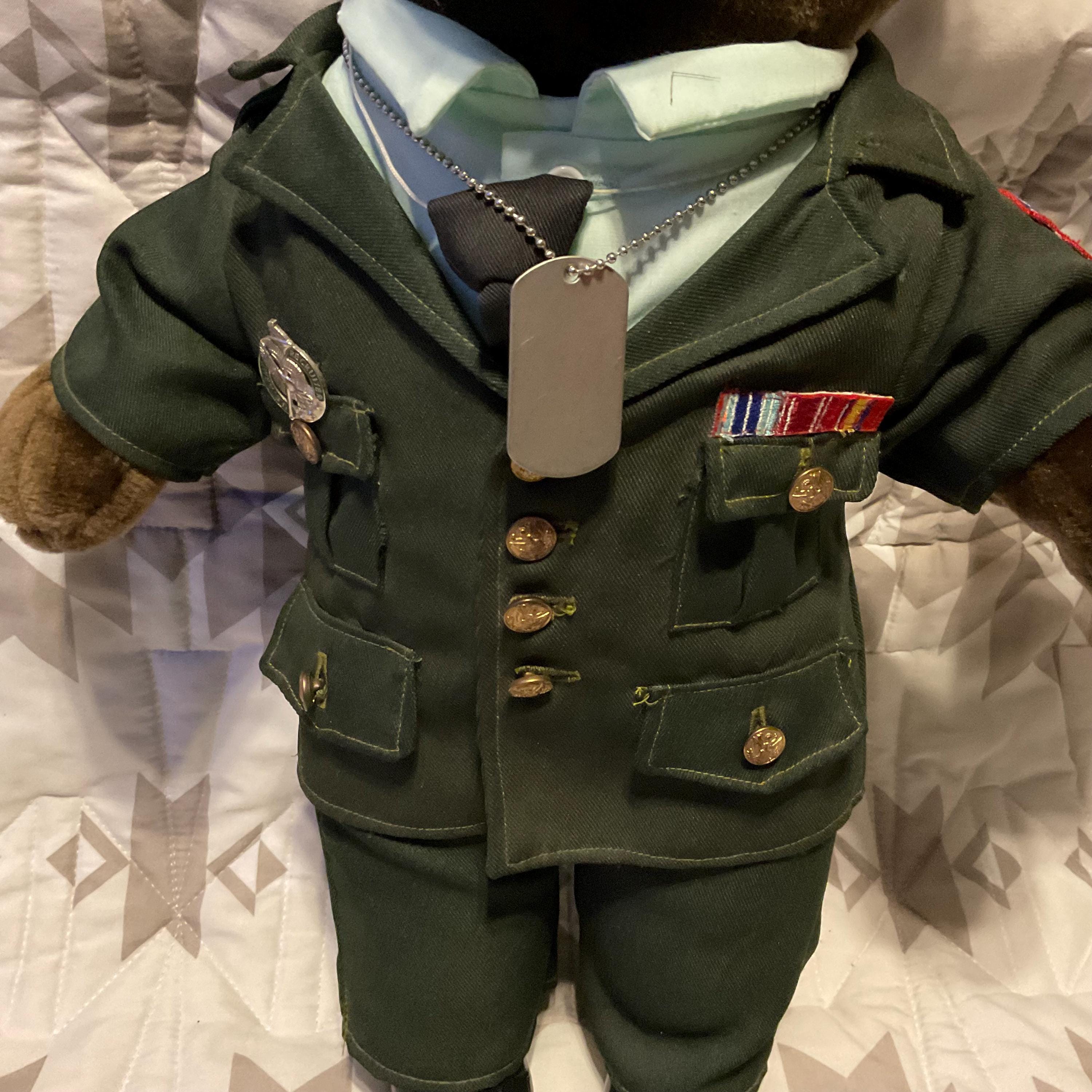 Vintage Bear Forces of America - Army Bear - 21” - Etsy