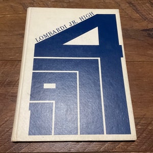 1974 Green Bay WI Lombardi Jr. Highschool Yearbook with signatures
