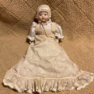 1982 The Gorham Baby Doll Collection Rockabye Baby with Original Box - 16”