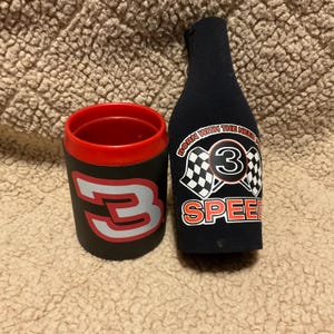 NASCAR  Dale Earnhardt #3 Can Coozies