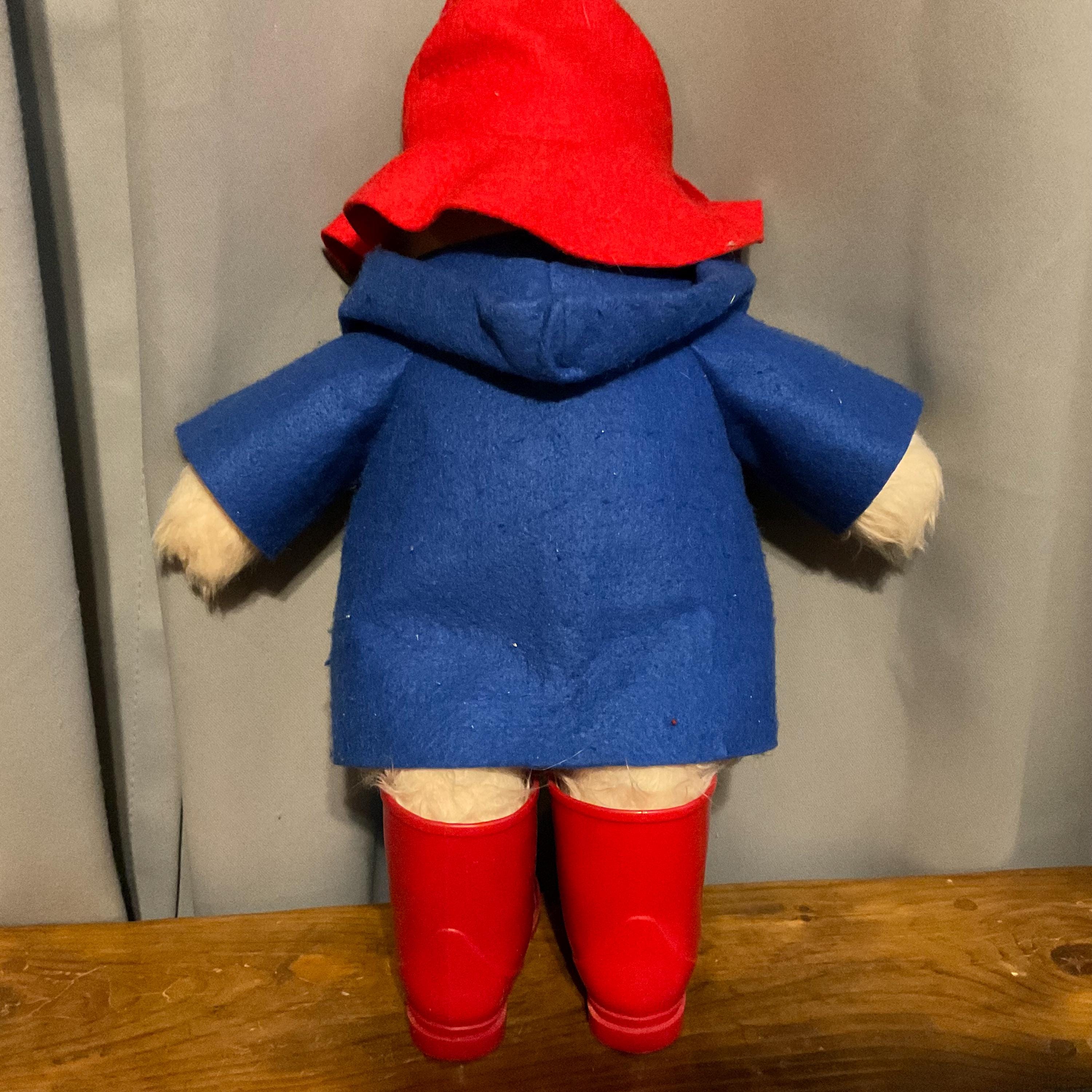 1981 Gabrielle Designs Paddington Bear - Red Hat/ Blue Jacket /red