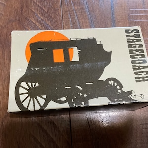 Vintage AVON Stagecoach Car Decanter - Wild Country After Shave