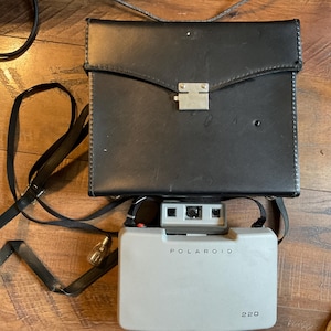 Vintage Polaroid 220 Land Camera with Case